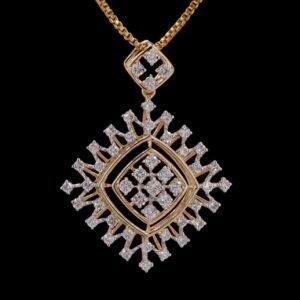 Round Stone Pendant