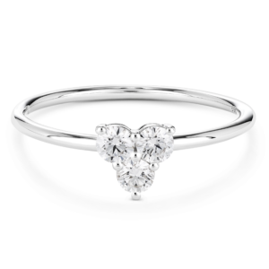 Lab-Grown Diamond ⅓ CT. TW. Mini Trio Round Brilliant Ring | White