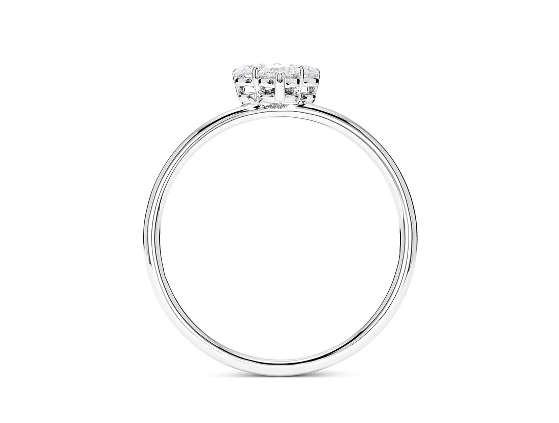 Mini Trio Round Brilliant Ring - Image 2